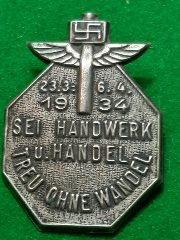 GERMAN RALLY /DAY PARTY BADGE