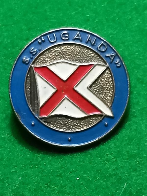 S.S UGANDA FALKLANDS CONFLICT BADGE