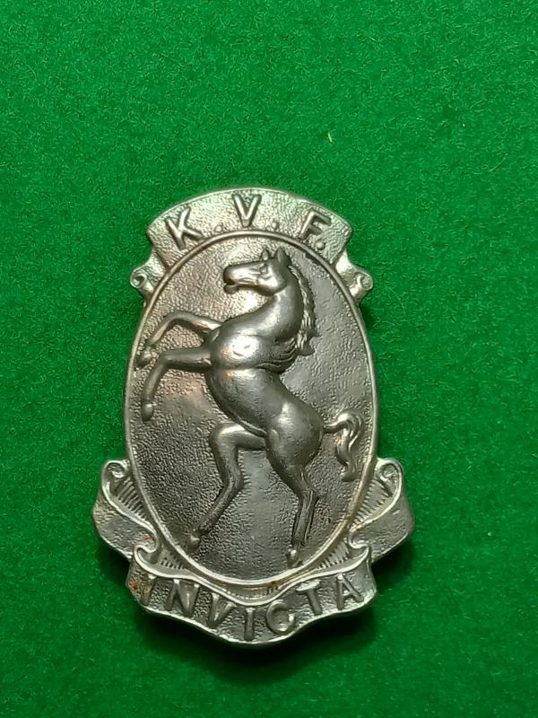 KENT FENCIBLES CAP BADGE