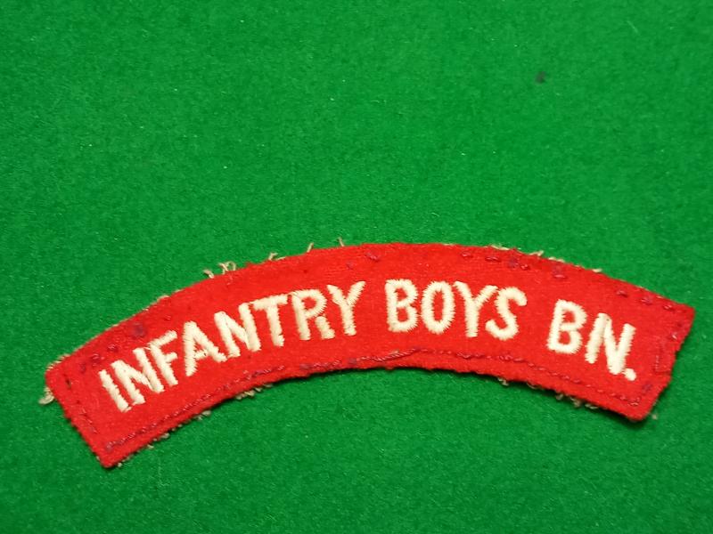 INFANTRY BOYS BATTALION