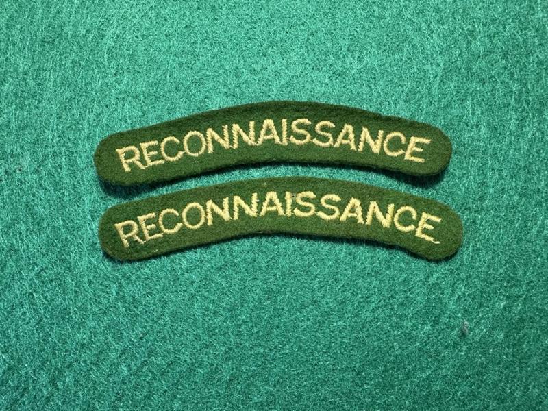 RECONNAISSANCE  CORPS /MATCHED PAIR