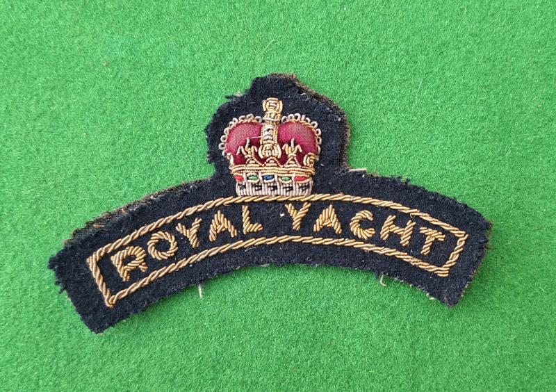 ROYAL YACHT CLOTH SHOULDER TITLE