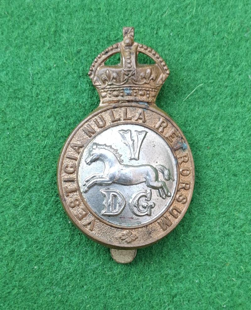 5th DRAGOON GUARDS CAP BADGE