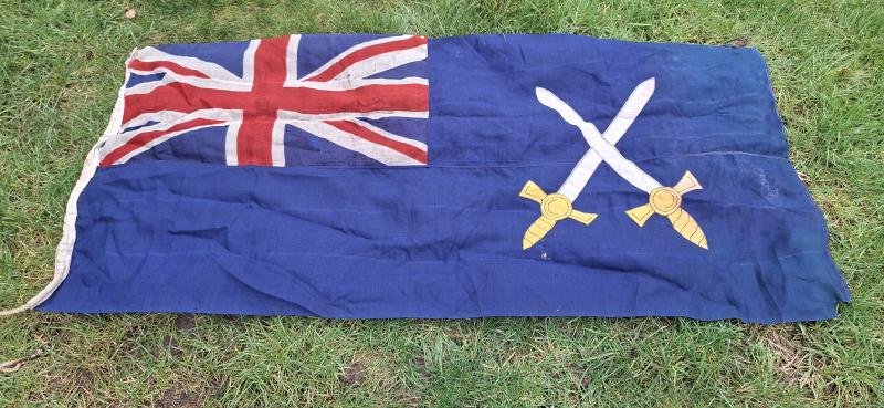 ROYAL ARMY SERVICE CORPS UNIT FLAG WATERBORNE TROOPS