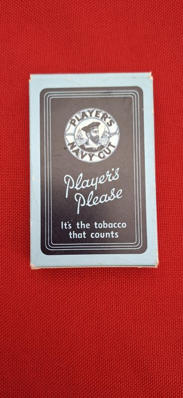 W.W.2 PERIOD PLAYERS CIGARETTE PLAYING CARDS / SEALED