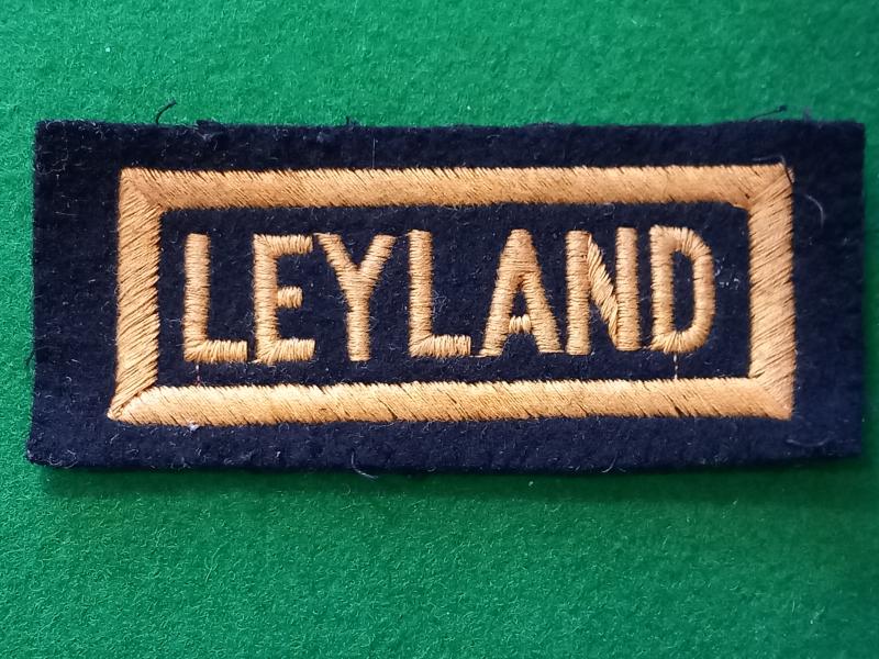 CIVIL DEFENCE  ` LEYLAND ` AREA DESIGNATION