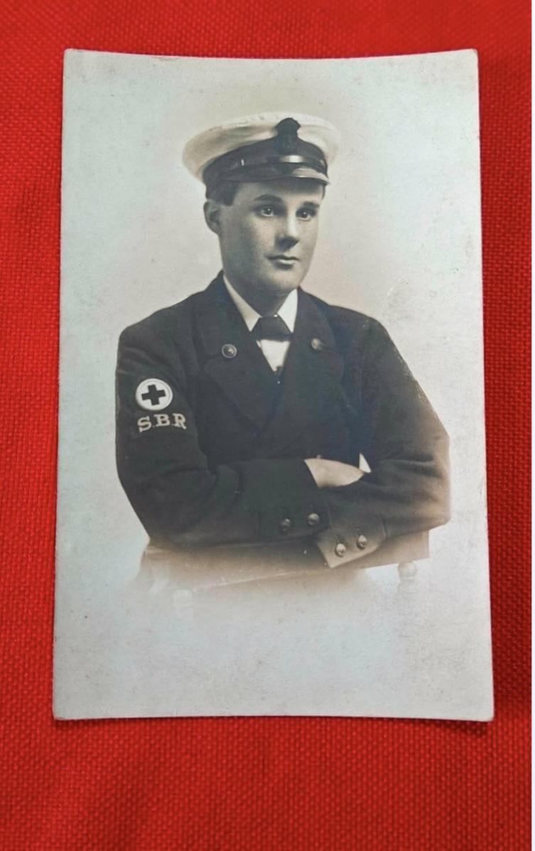 GREAT WAR PHOTO  SICK BERTH RESERVE