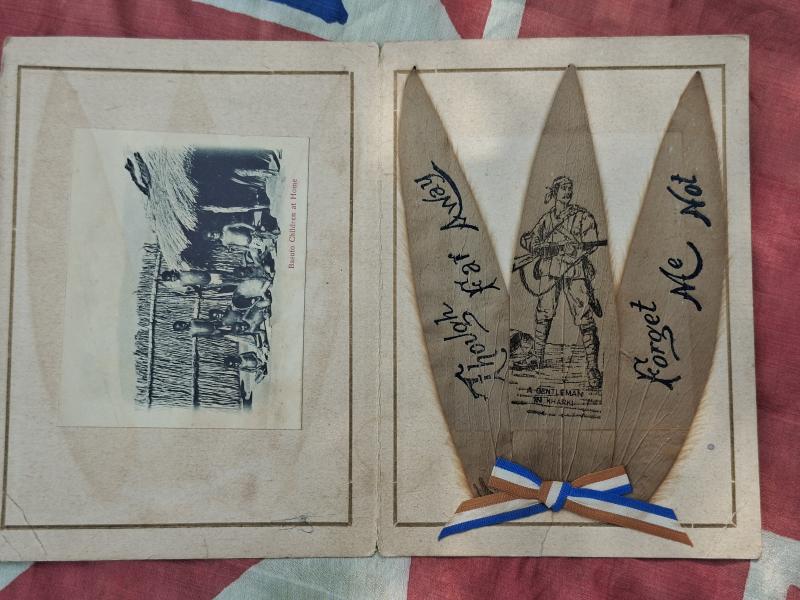 SOUTH AFRICA WAR 1902 PAPERWORK LOT