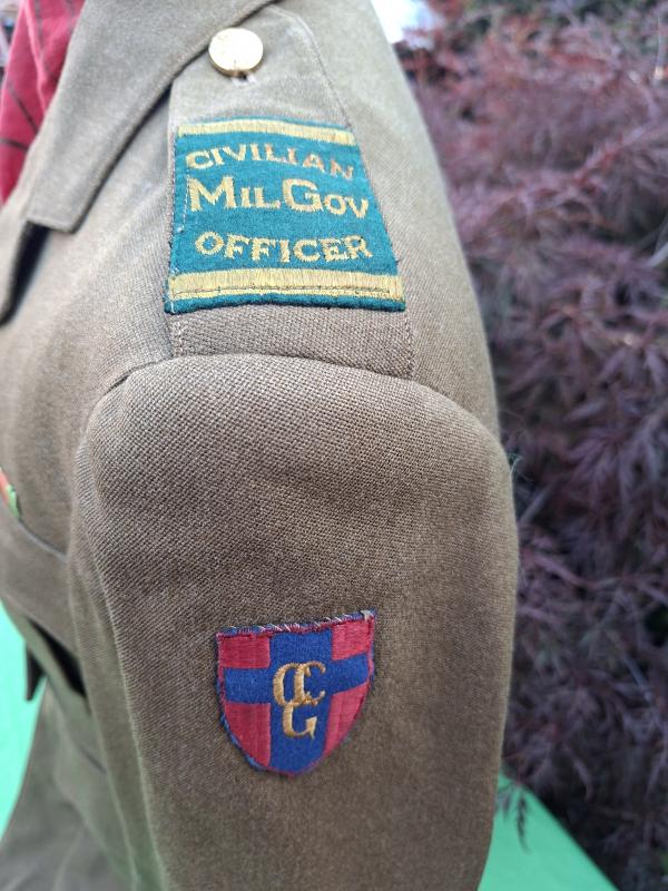 CONTROL COMMISION GERMANY TUNIC