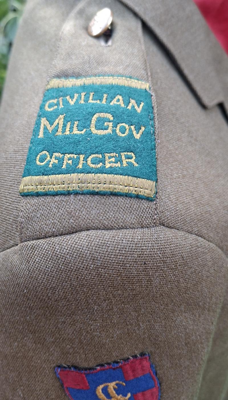 CONTROL COMMISION GERMANY TUNIC