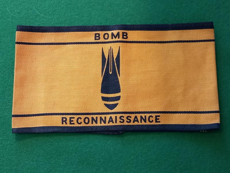 BOMB RECONNAISSANCE ARM BAND / NICE