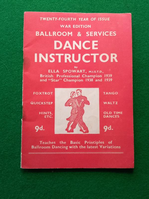 WAR EDITION  BALL ROOM DANCING  INSTRUCTOR BOOKLET