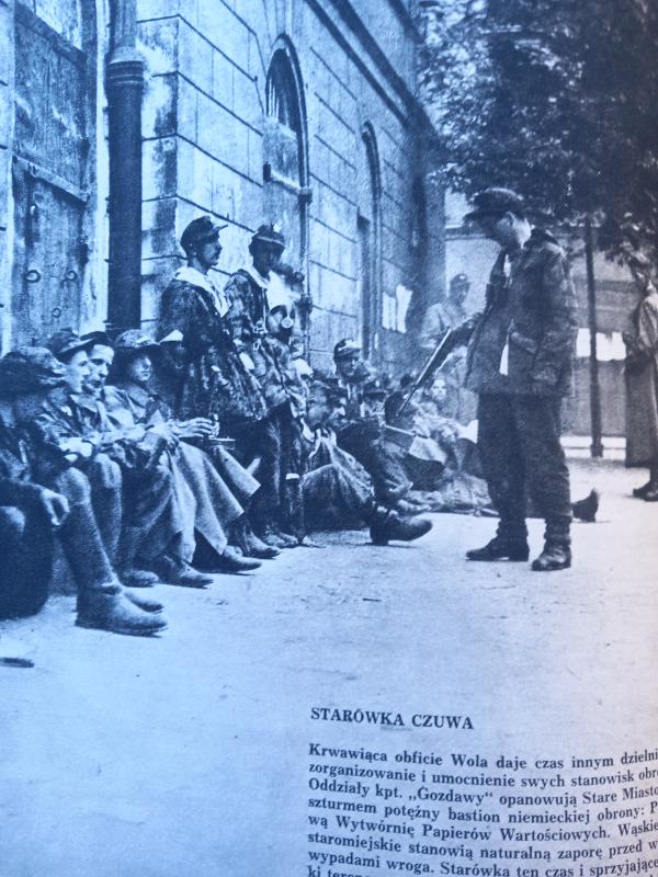 POLISH WARSAW RISING BOOK ,RARE UNPUBLISHED PHOTOGRAPHS