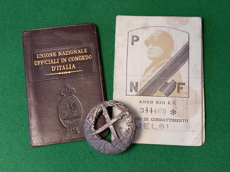 ITALIAN RUSSIAN FRONT AWARD & DOCUMENTS